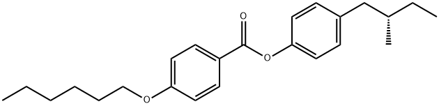 	(S)-p-(2-methylbutyl)phenyl p-(hexyloxy)benzoate